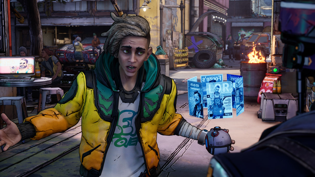 Zrzut ekranu z gry New Tales from the Borderlands Deluxe Edition