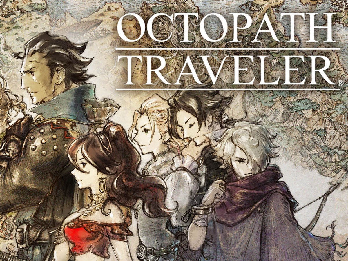 Grafika key art z gry Octopath Traveler