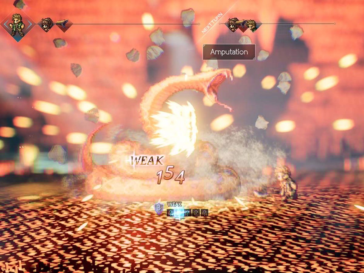 Zrzut ekranu screenshot z gry Octopath Traveler