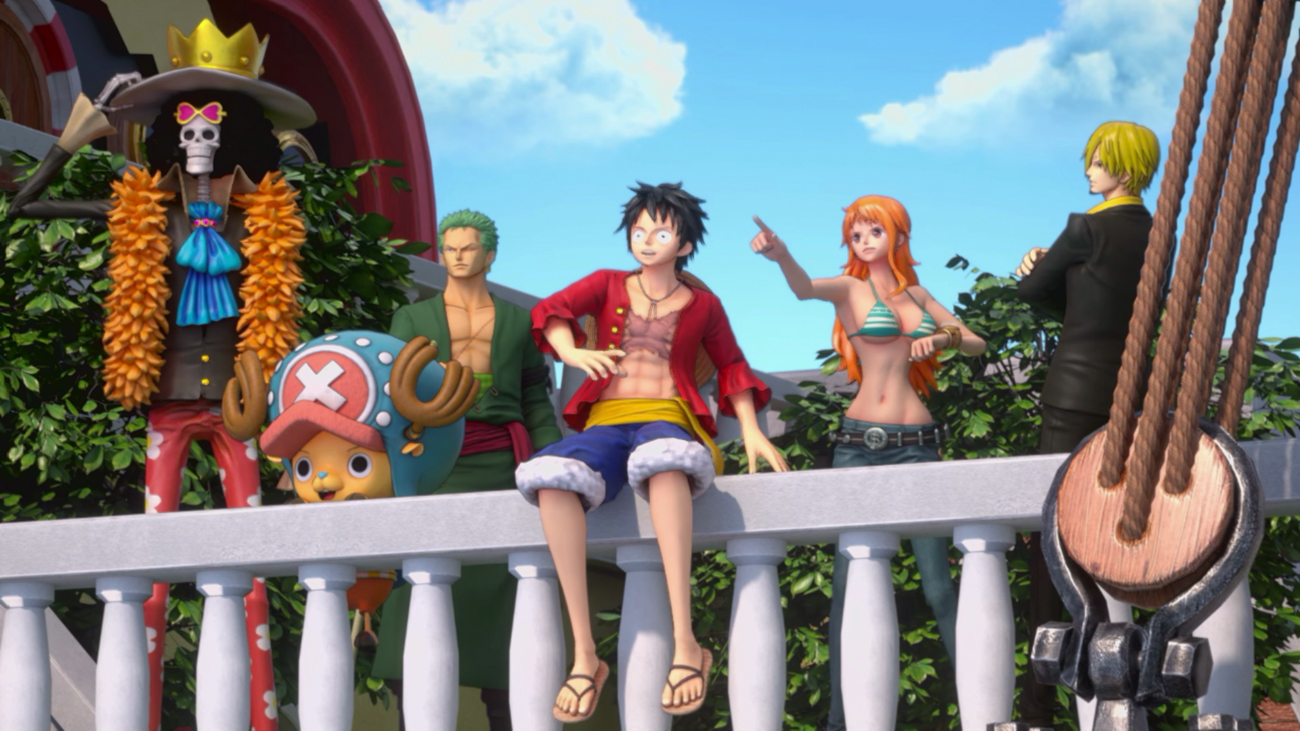 Zrzut ekranu screenshot z gry One Piece Odyssey