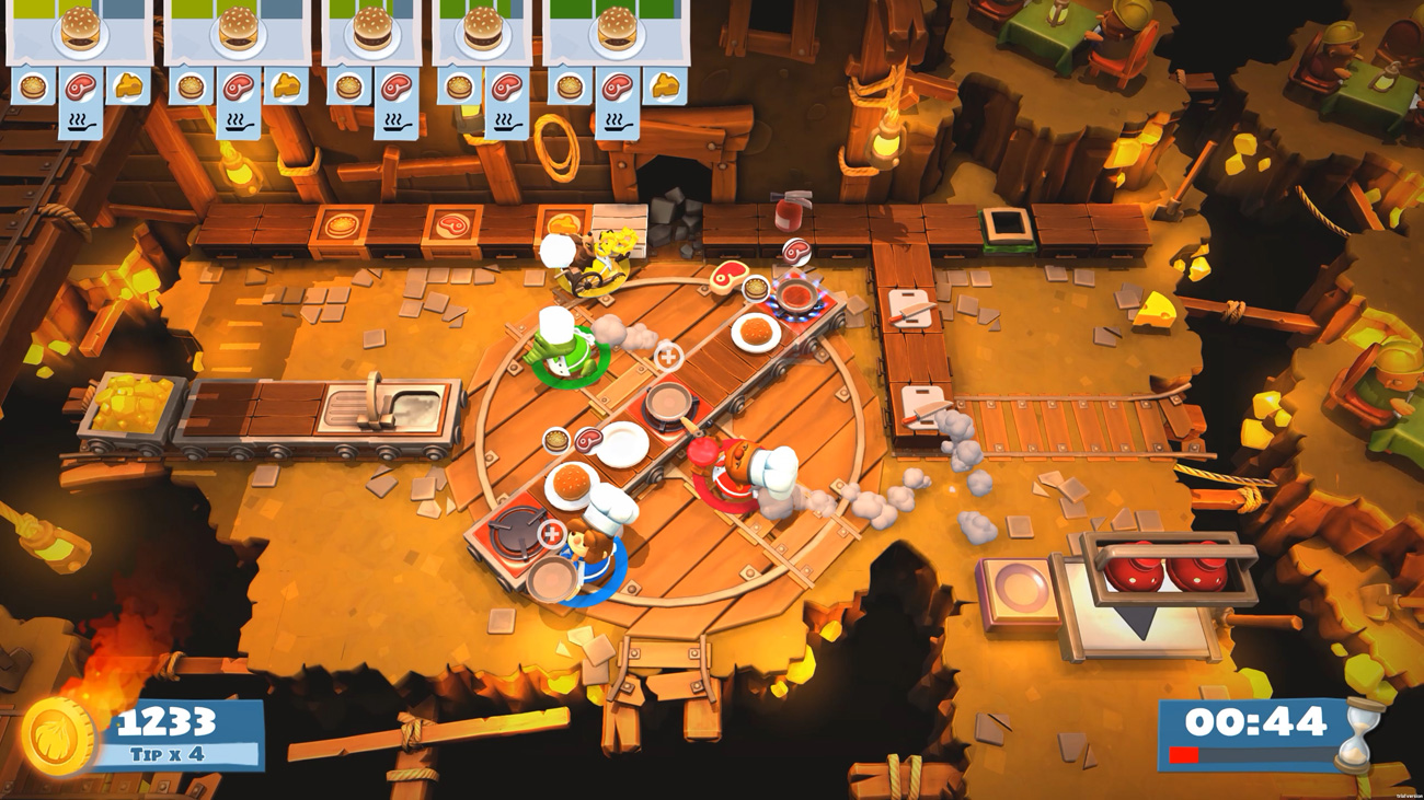 Zrzut ekranu z gry Overcooked! 2 na Nintendo Switch