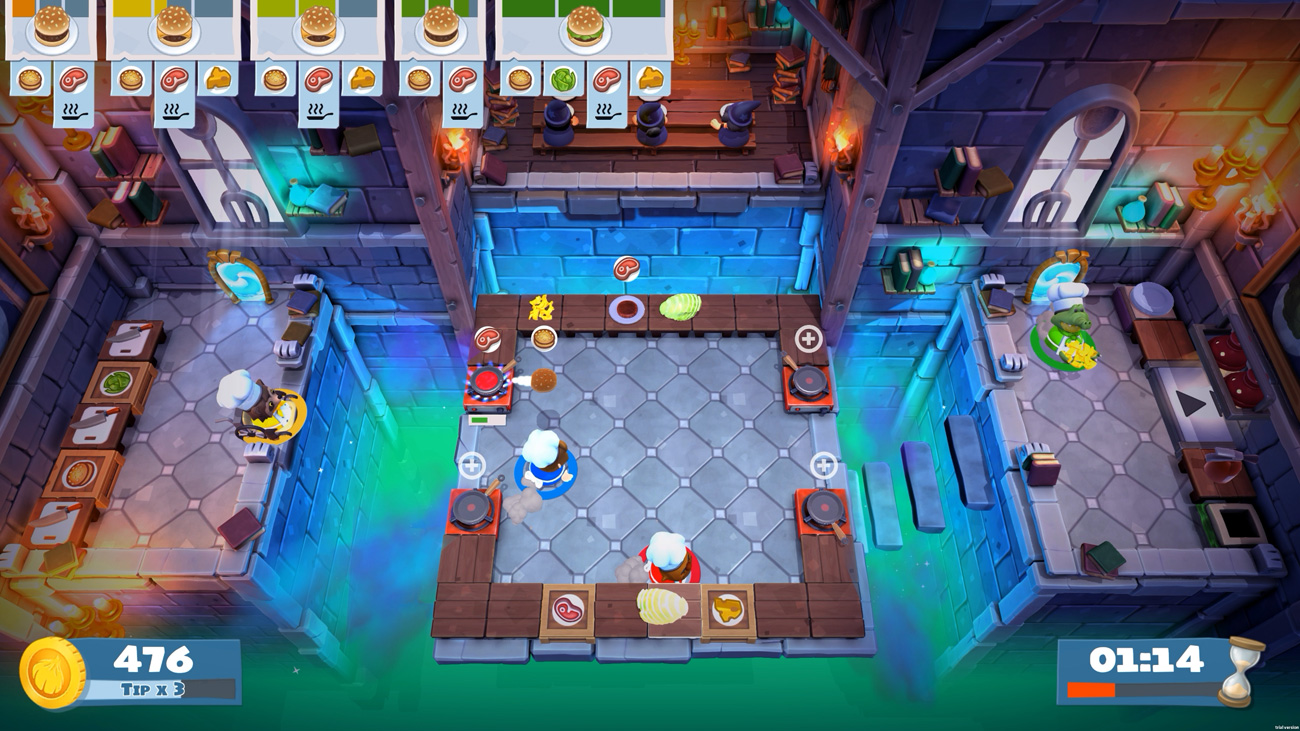 Zrzut ekranu z gry Overcooked! 2 na Nintendo Switch