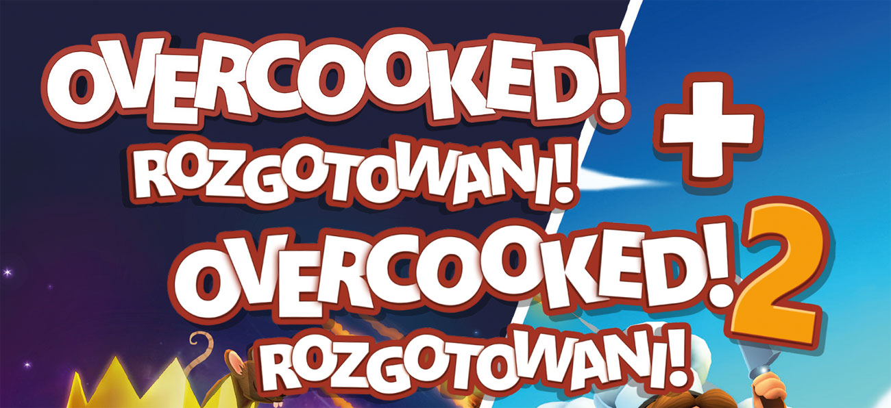 Zestaw gier PS4 Overcooked! + Overcooked! 2: Rozgotowani