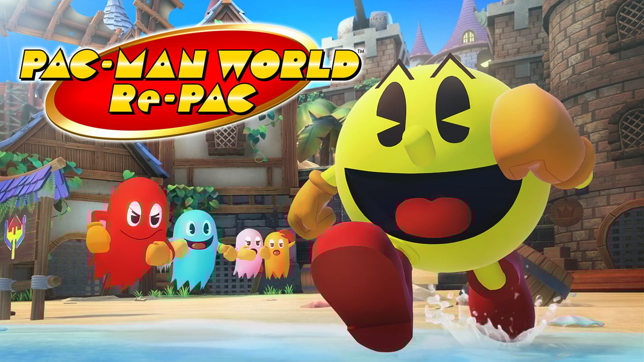 Grafika keyart PAC-MAN WORLD Re-PAC