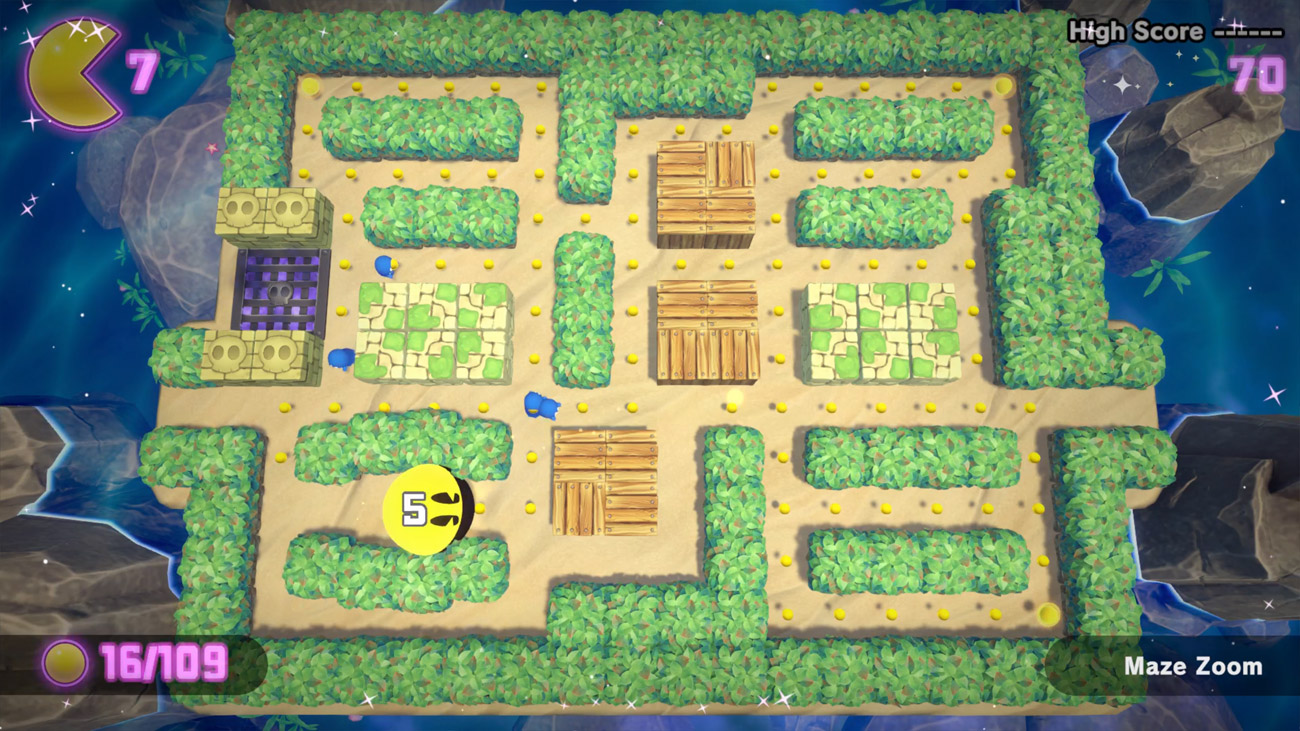 Zrzut ekranu z gry PAC-MAN WORLD Re-PAC
