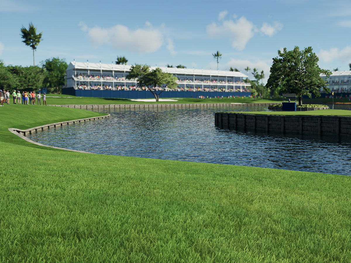 Zrzut ekranu screenshot z gry PGA Tour 2K25