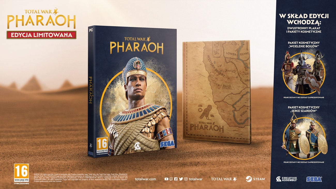 PHARAOH Edycja Limitowana zawartość zestawu
