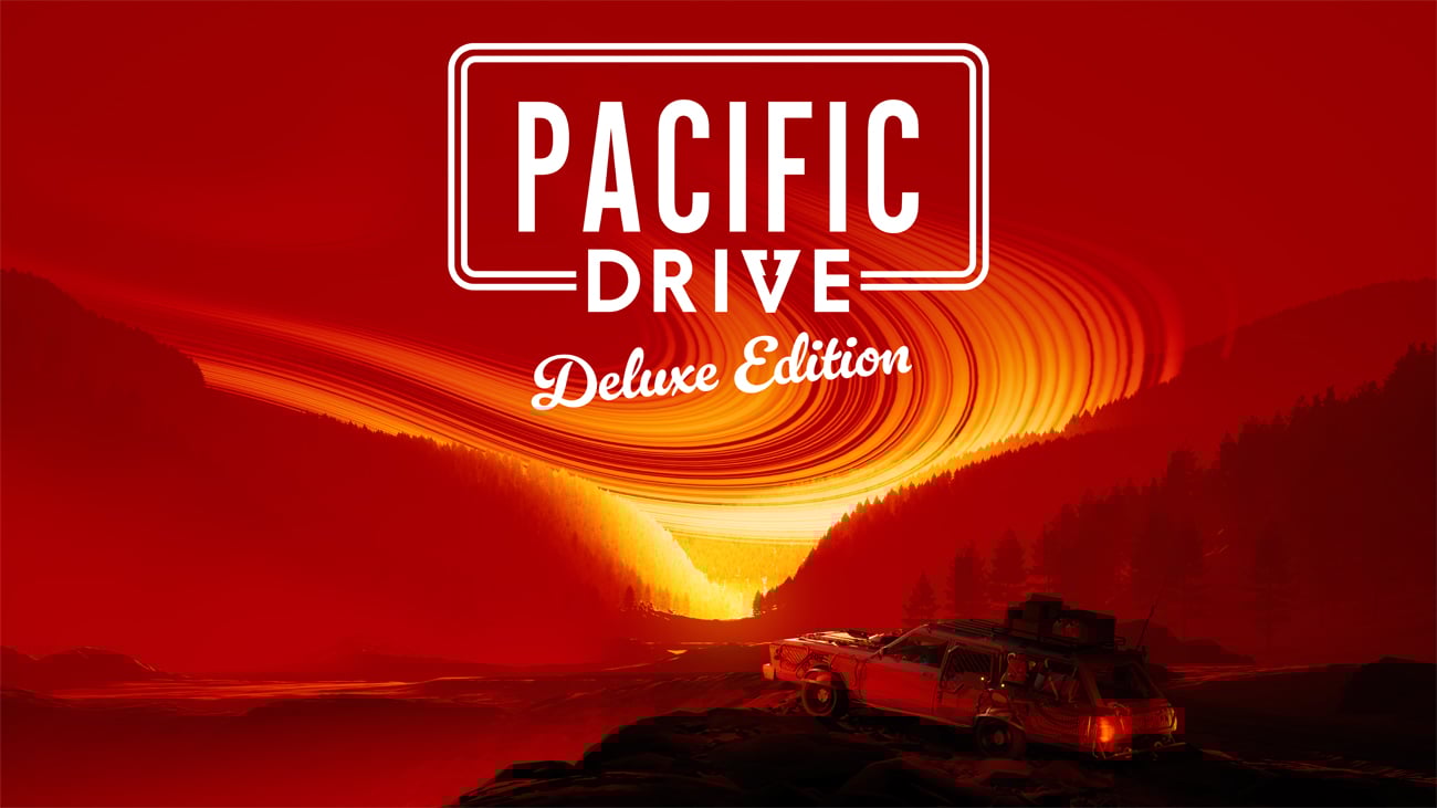 Grafika key art z gry Pacific Drive: Deluxe Edition