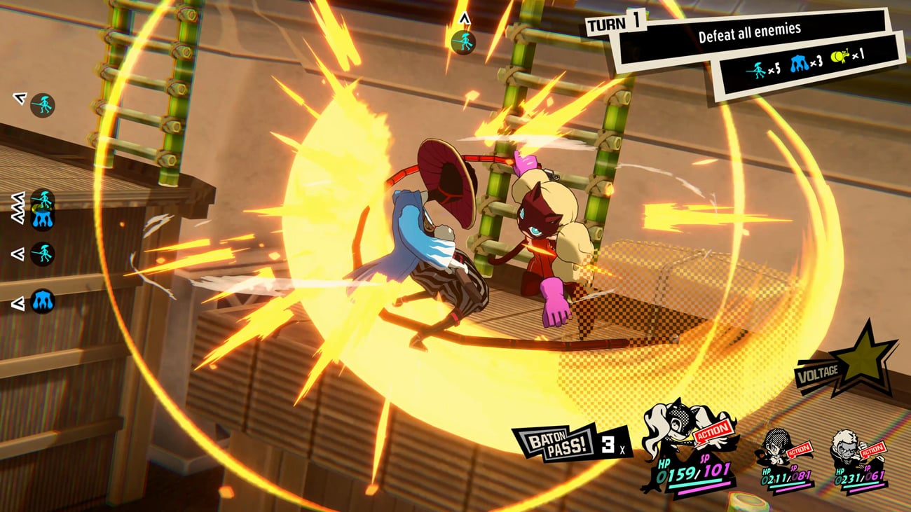 Zrzut ekranu screenshot z gry Persona 5 Tactica
