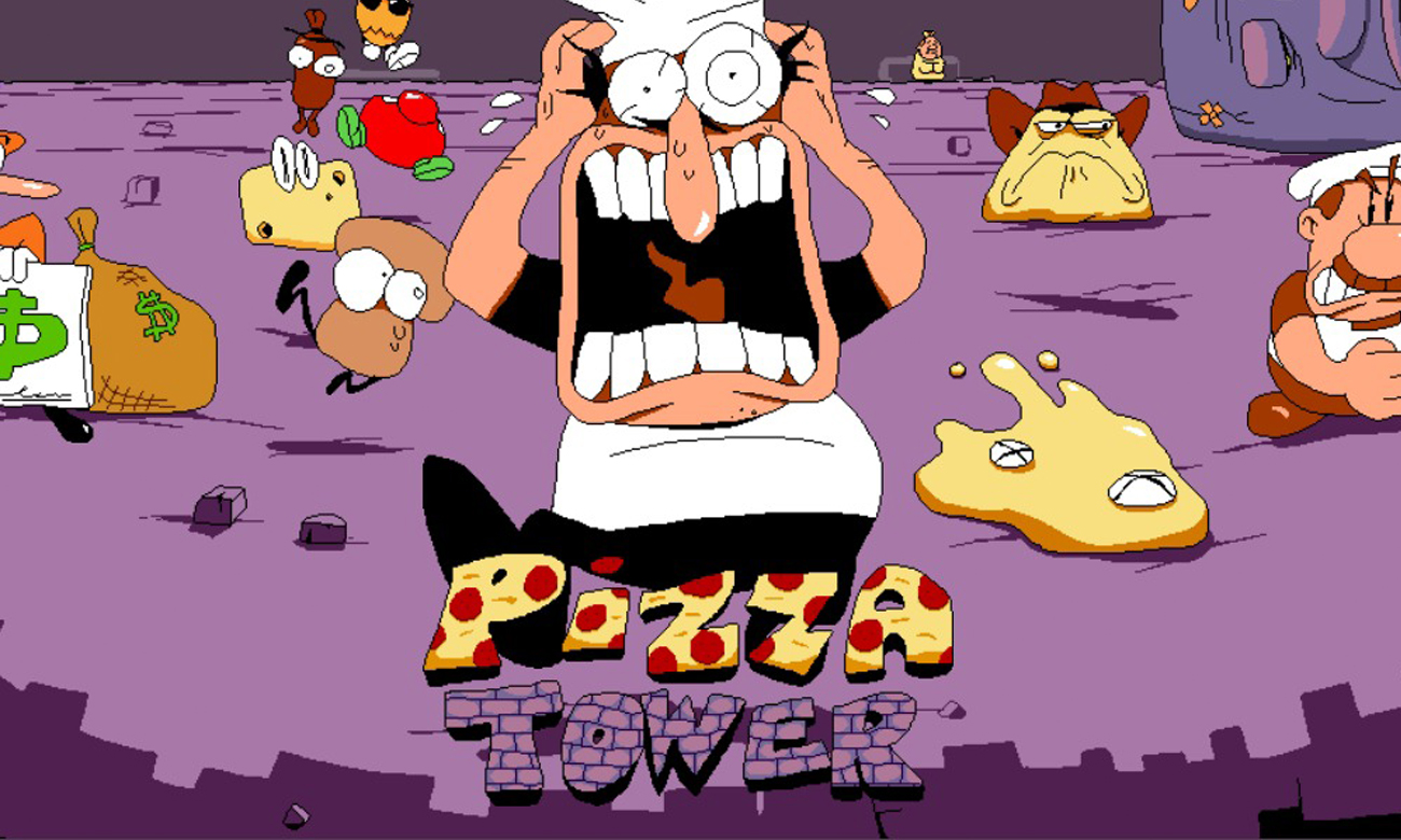 Grafika key art z gry Pizza Tower