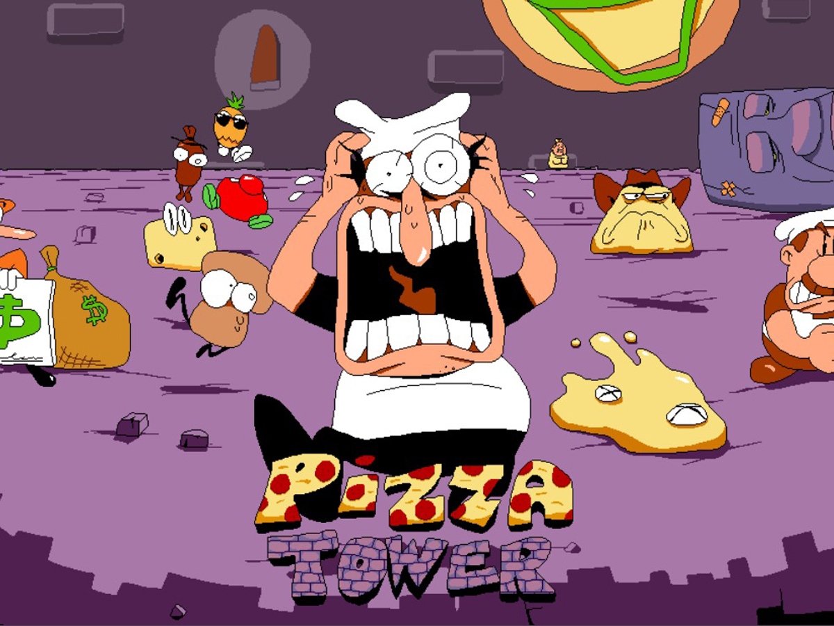 Grafika key art z gry Pizza Tower