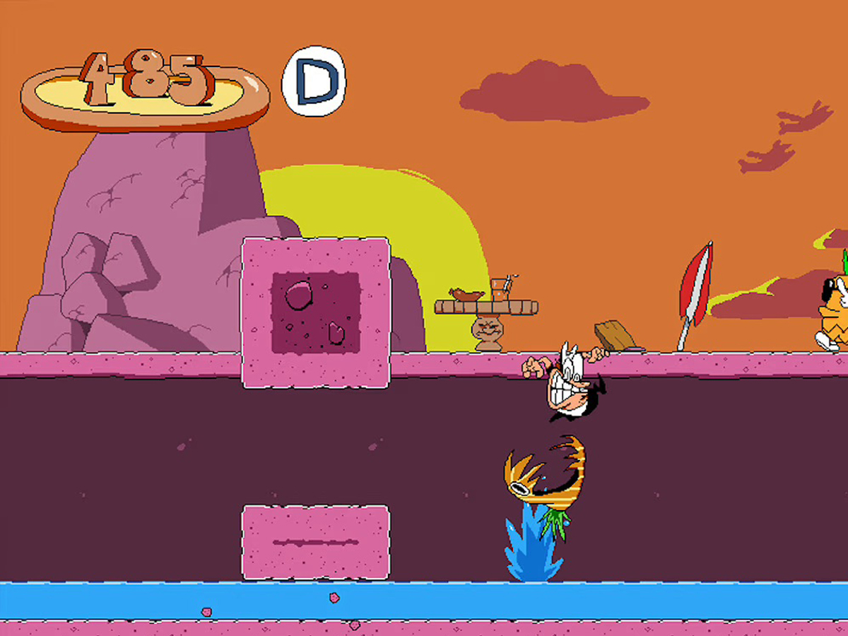 Zrzut ekranu screenshot z gry Pizza Tower