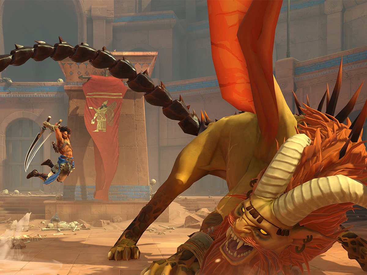 Zrzut ekranu screenshot z gry Prince of Persia: The Lost Crown