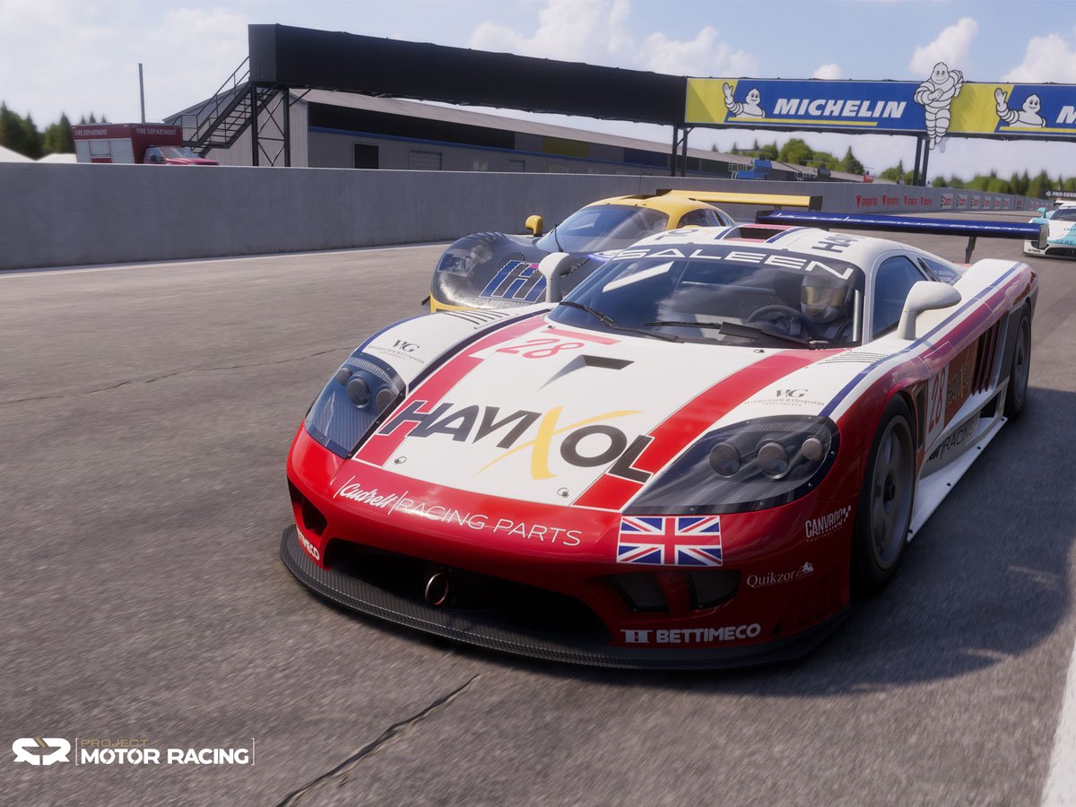 Zrzut ekranu screenshot z gry Project Motor Racing