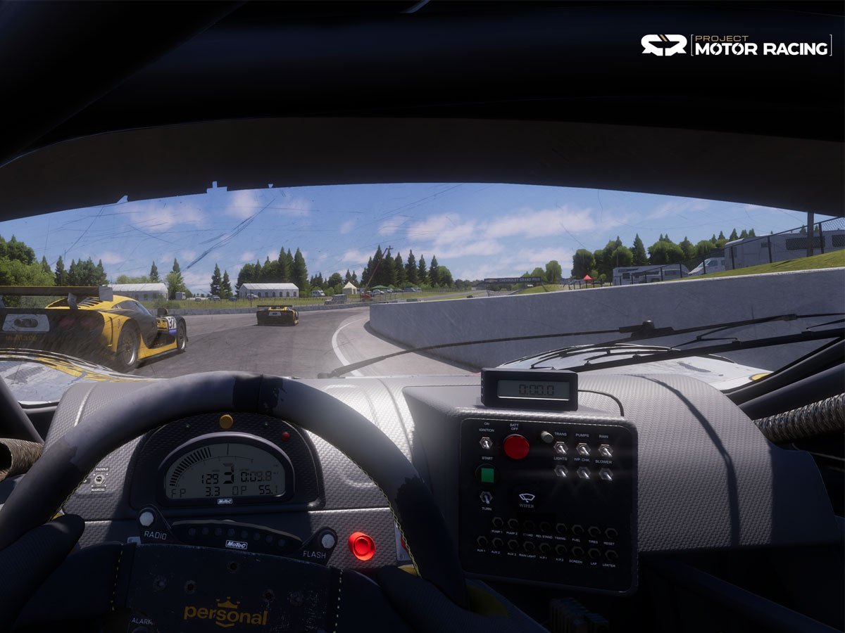 Zrzut ekranu screenshot z gry Project Motor Racing