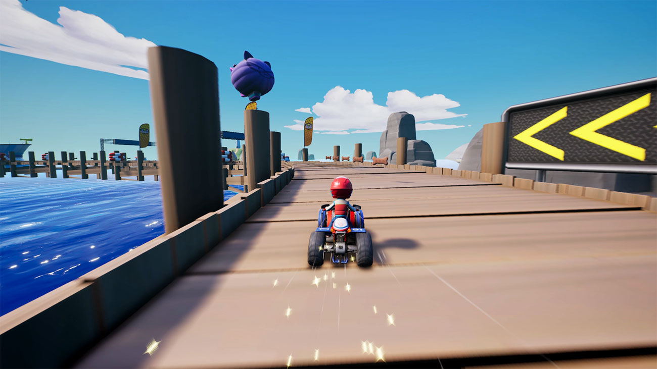 Zrzut ekranu z gry Psi Patrol: Grand Prix