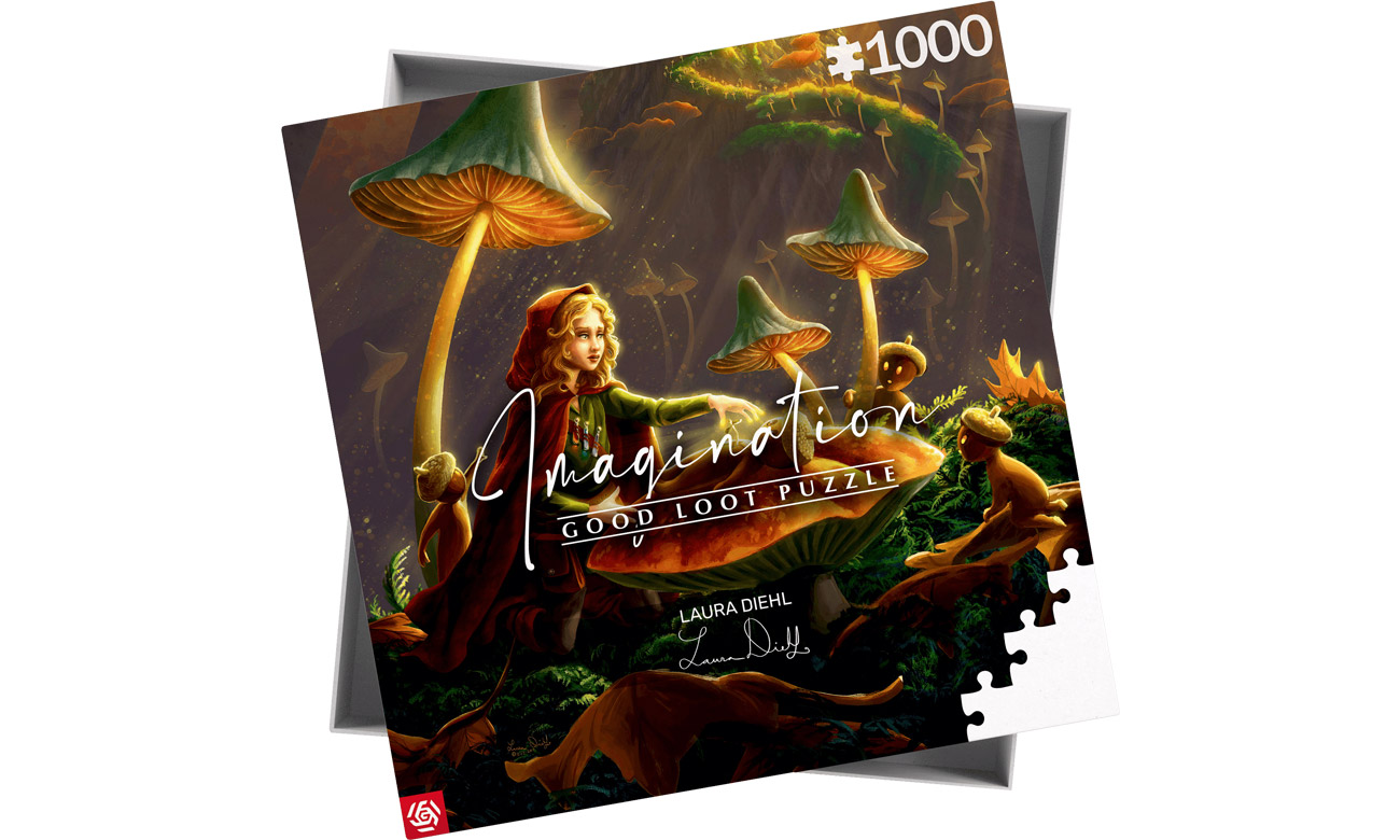 Puzzle Imagination: Laura Diehl - Żołędziowa wróżka - Widok ogólny