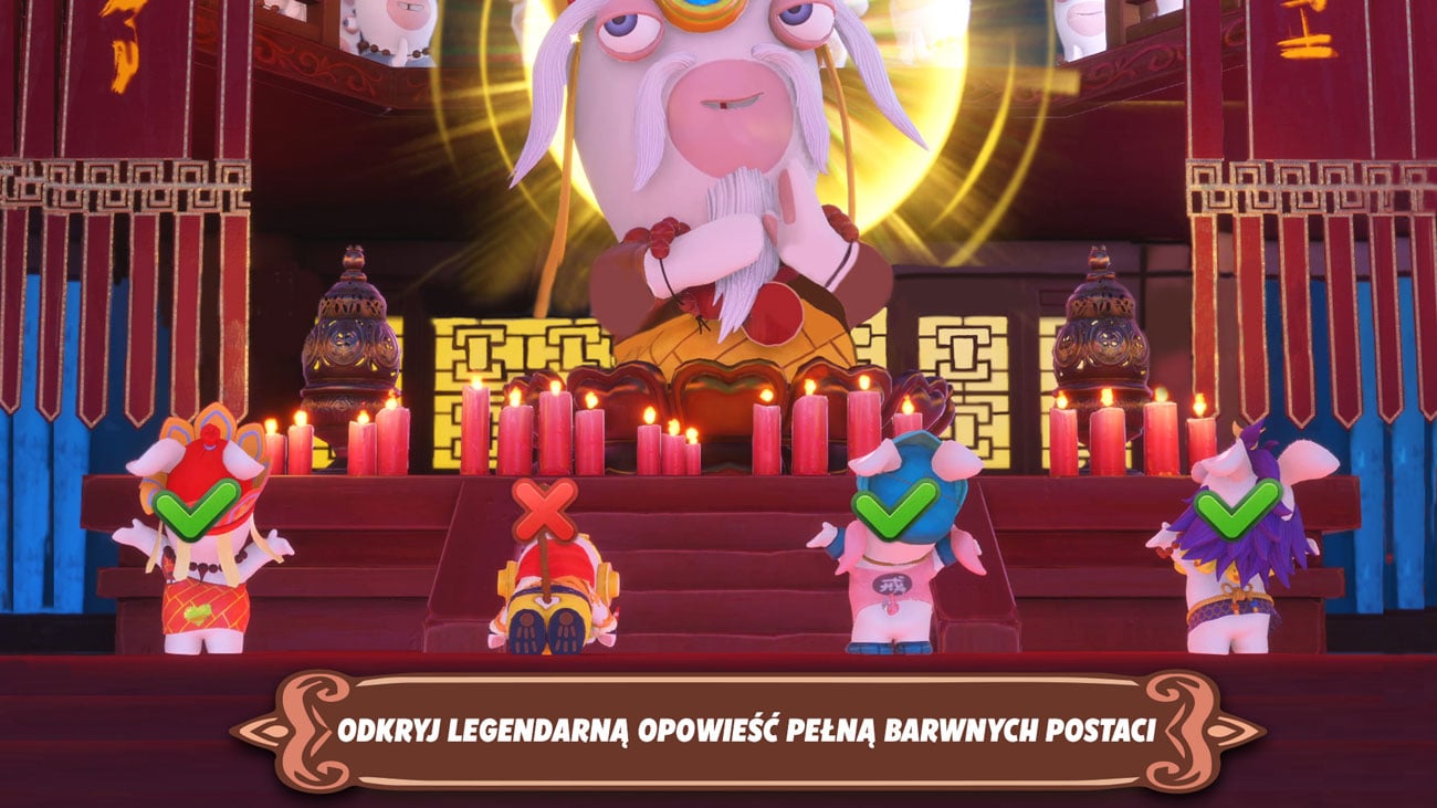 Zrzut ekranu z gry Rabbids: Party of Legends