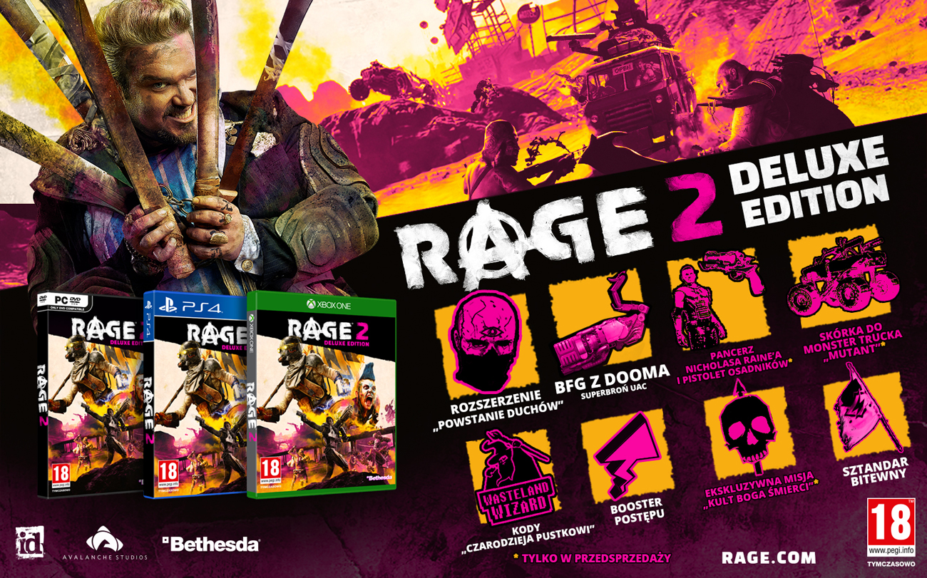 RAGE 2 Edycja Deluxe