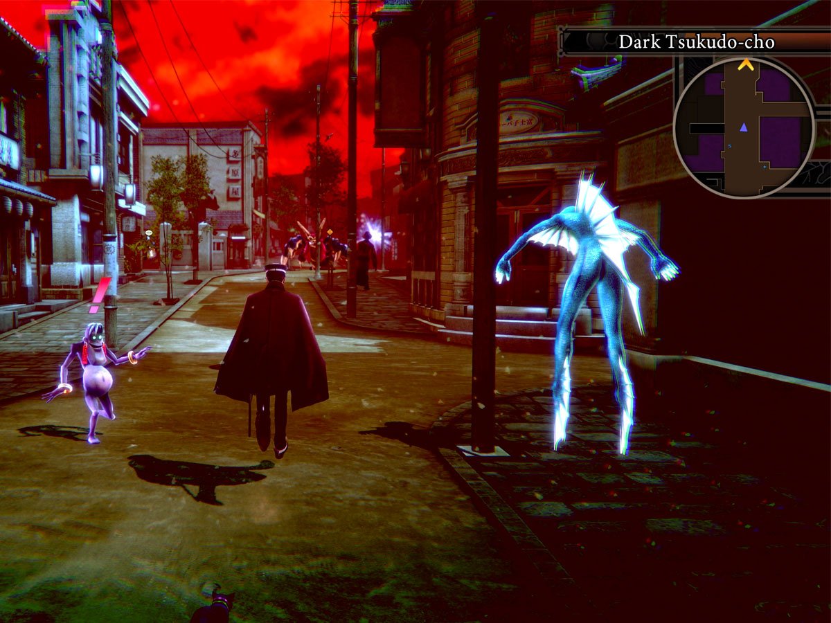 Zrzut ekranu screenshot z gry Raidou: Remastered: The Mystery of the Soulless Army