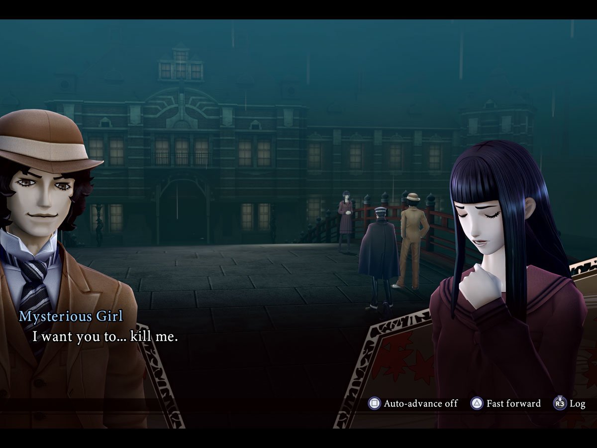 Zrzut ekranu screenshot z gry Raidou: Remastered: The Mystery of the Soulless Army