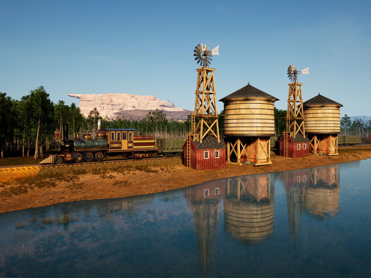 Zrzut ekranu screenshot z gry Railroads Online