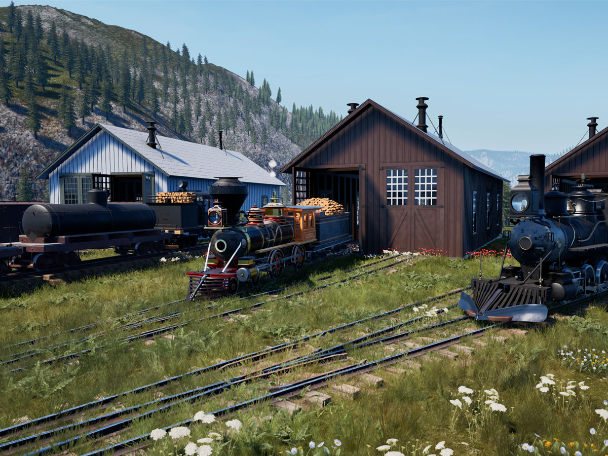 Zrzut ekranu screenshot z gry Railroads Online