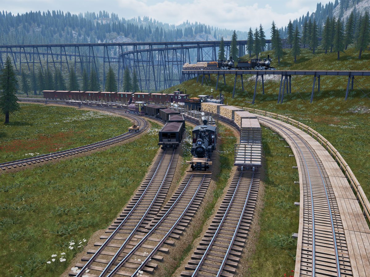 Zrzut ekranu screenshot z gry Railroads Online