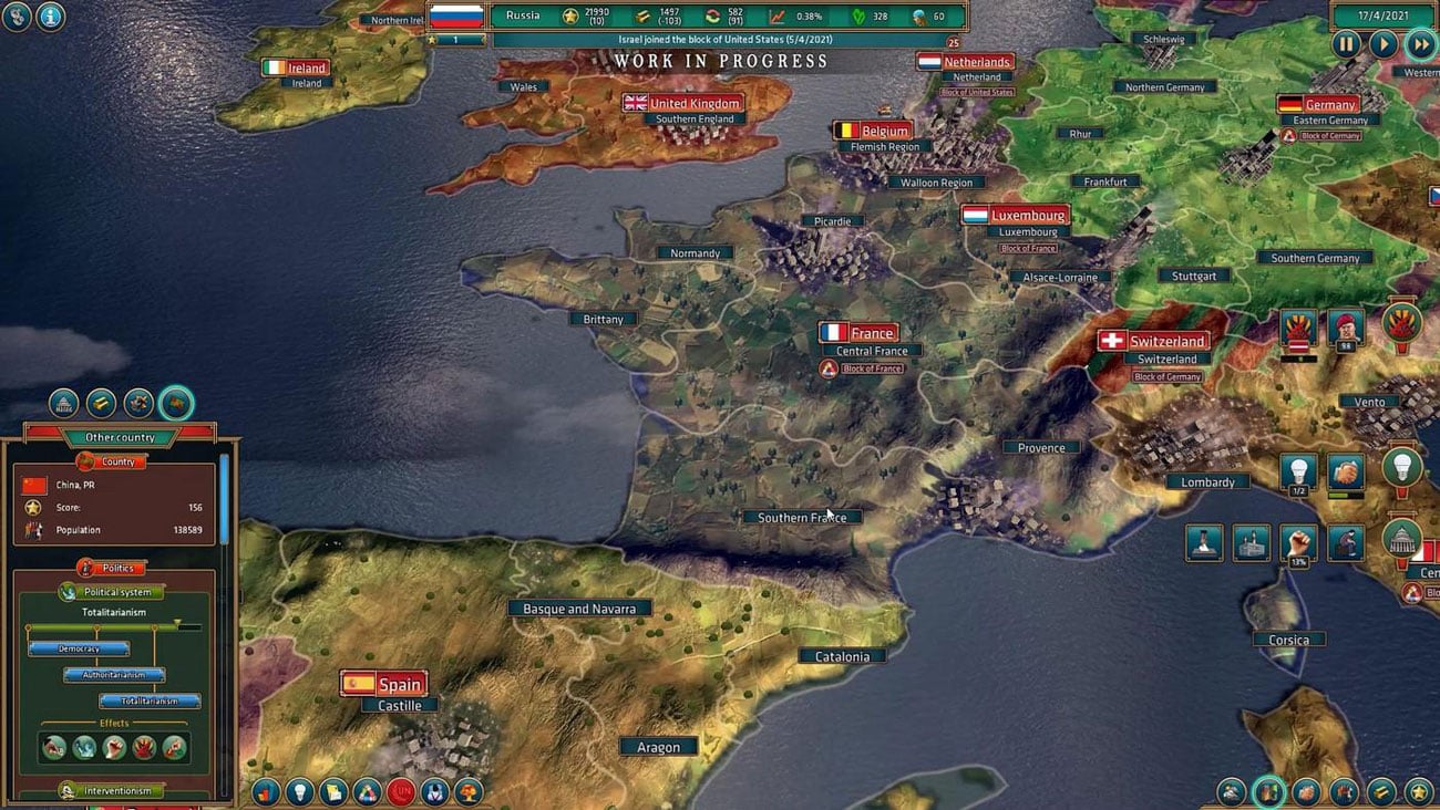 Trzy główne systemy polityczne