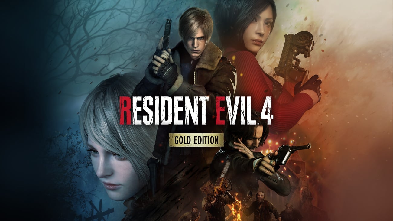 Grafika key art z gry Resident Evil 4 Gold Edition