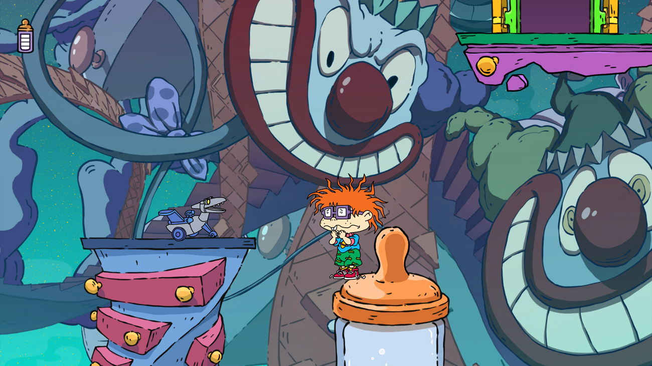 Zrzut ekranu screenshot z gry Rugrats: Adventures in Gameland