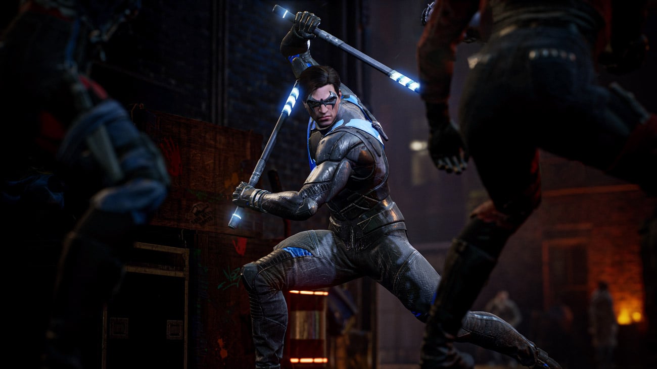 Zrzut ekranu z gry Rycerze Gotham