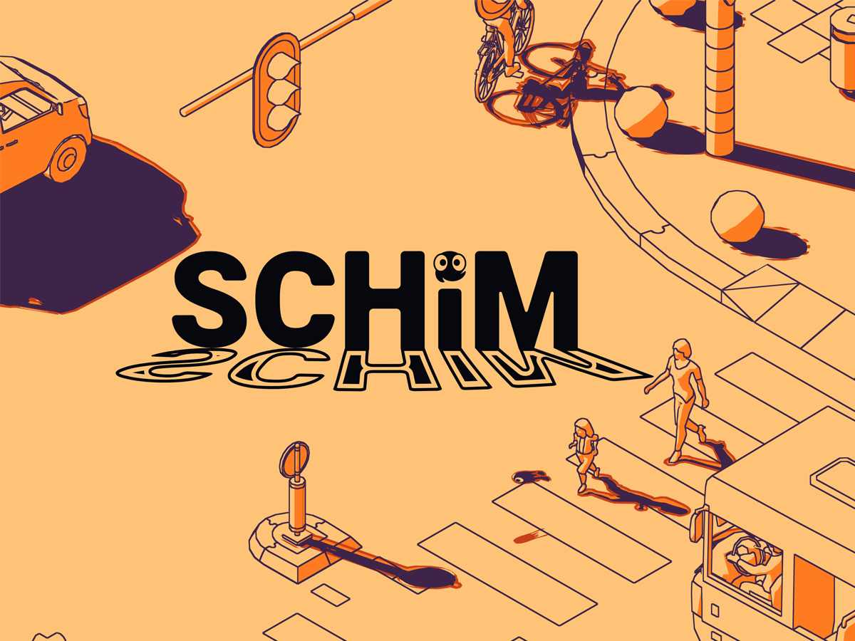 Grafika key art z gry SCHiM