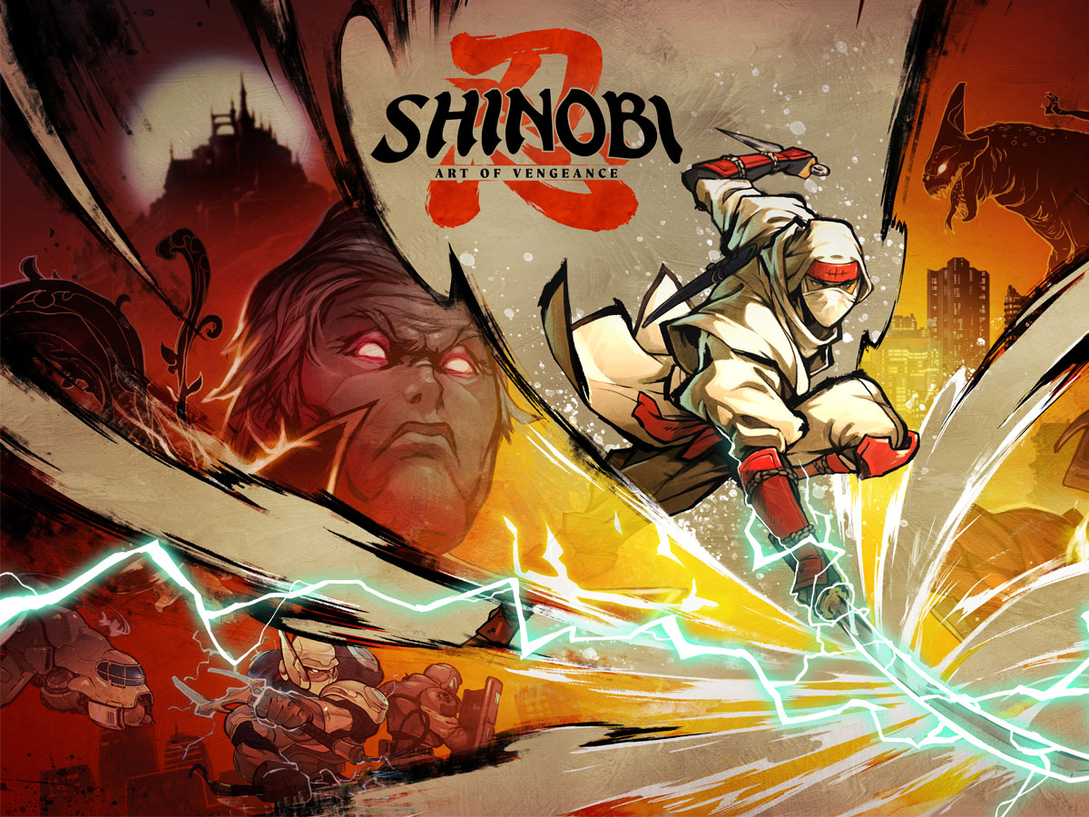Grafika key art z gry SHINOBI: Art of Vengeance