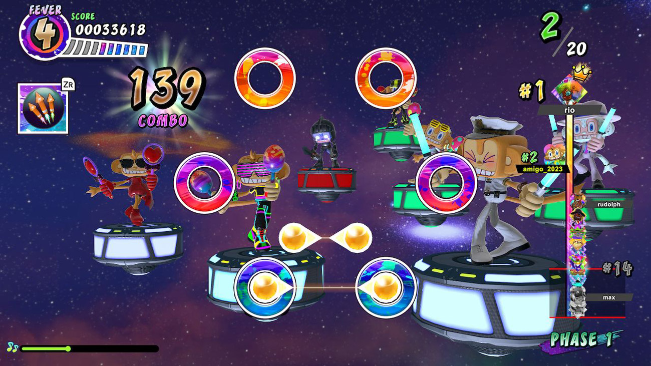 Zrzut ekranu screenshot z gry Samba de Amigo: Party Central