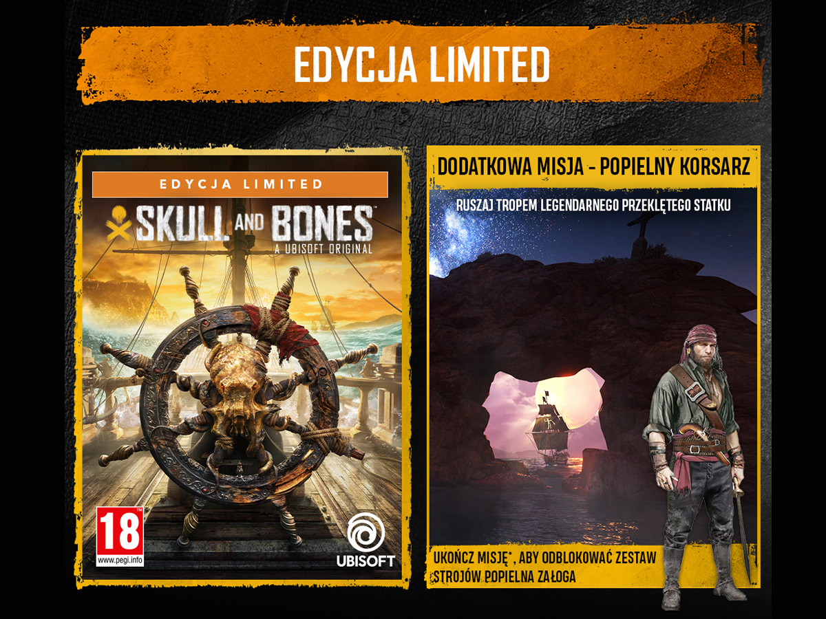 Zawartość Edycji Limitowana gry Skull&Bones
