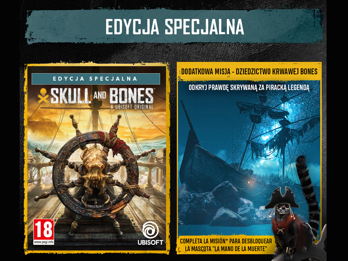 Zawartość Edycji Specjalnej gry Skull&Bones