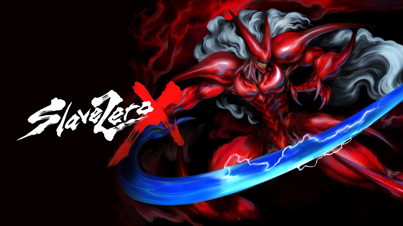 Grafika key art z gry Slave Zero X