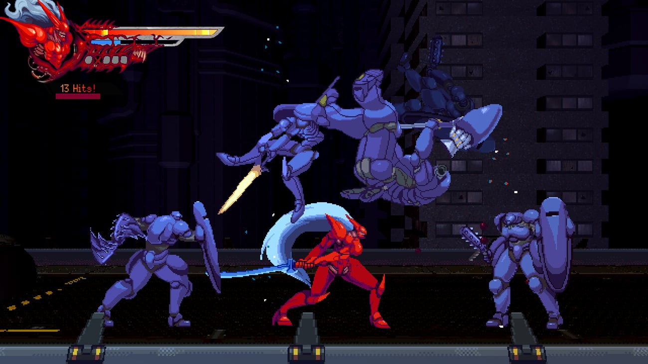 Zrzut ekranu screenshot z gry Slave Zero X