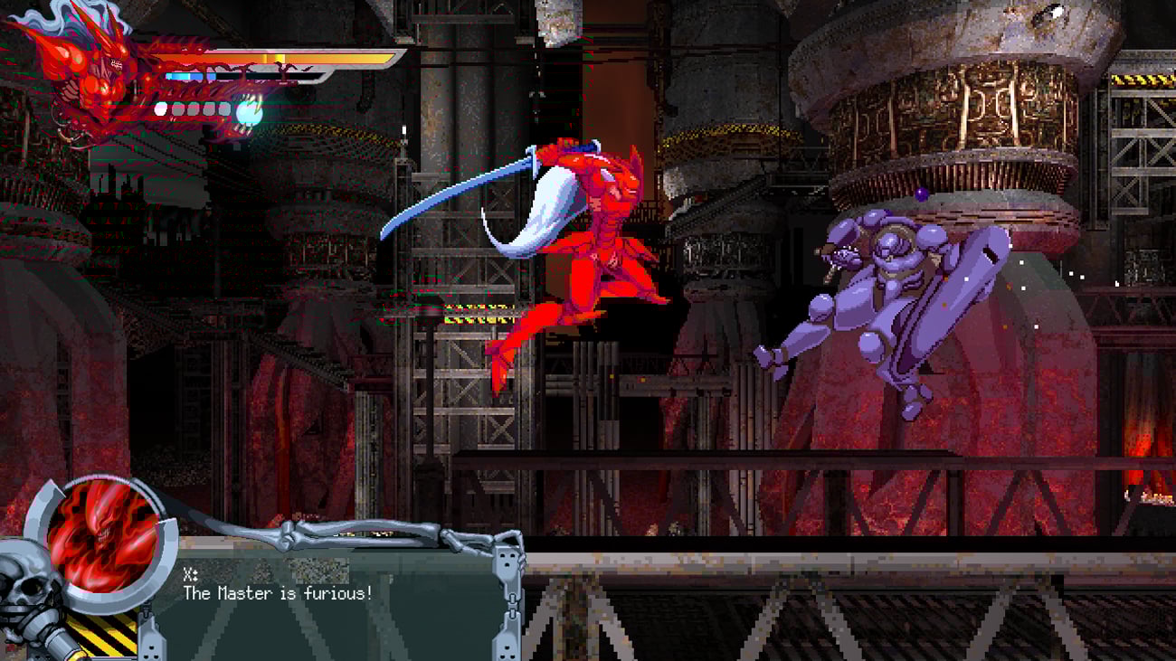 Zrzut ekranu screenshot z gry Slave Zero X
