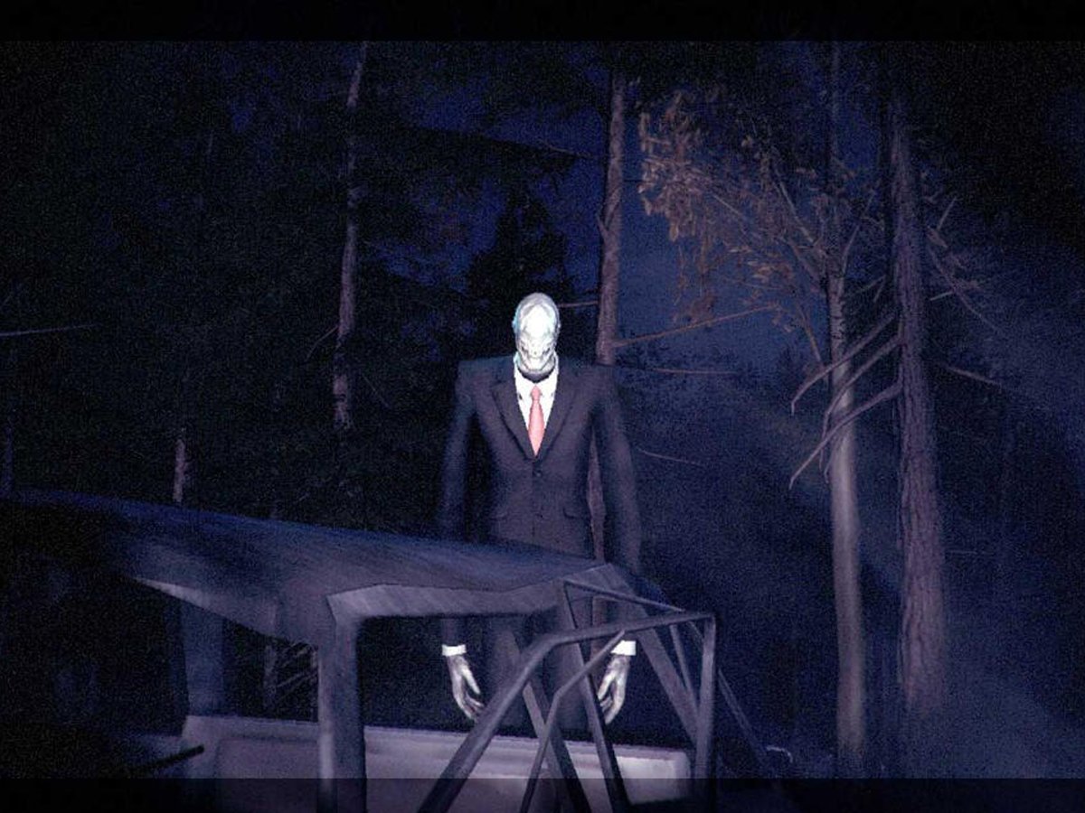 Zrzut ekranu screenshot z gry Slender: The Arrival VR