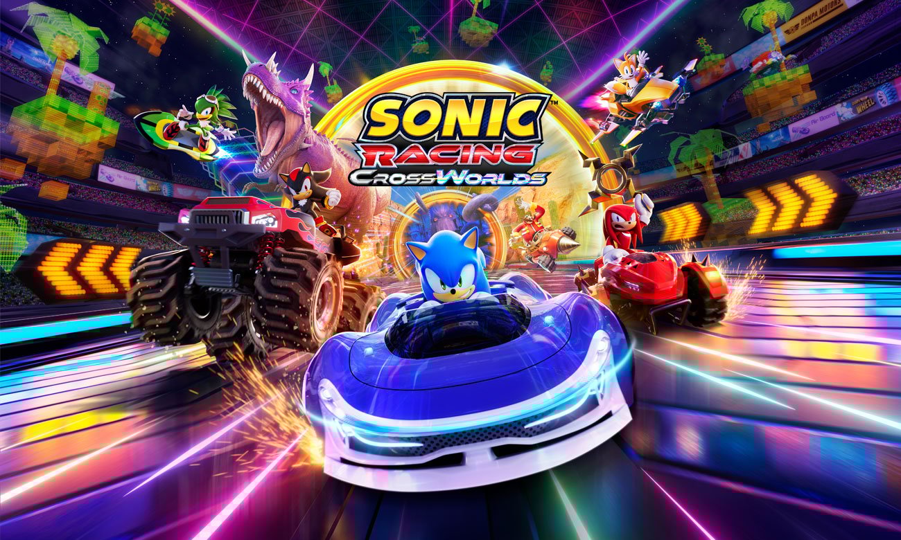Grafika key art z gry Sonic Racing: CrossWorlds