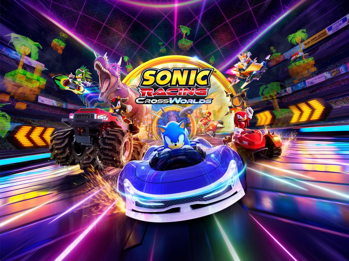 Grafika key art z gry Sonic Racing: CrossWorlds