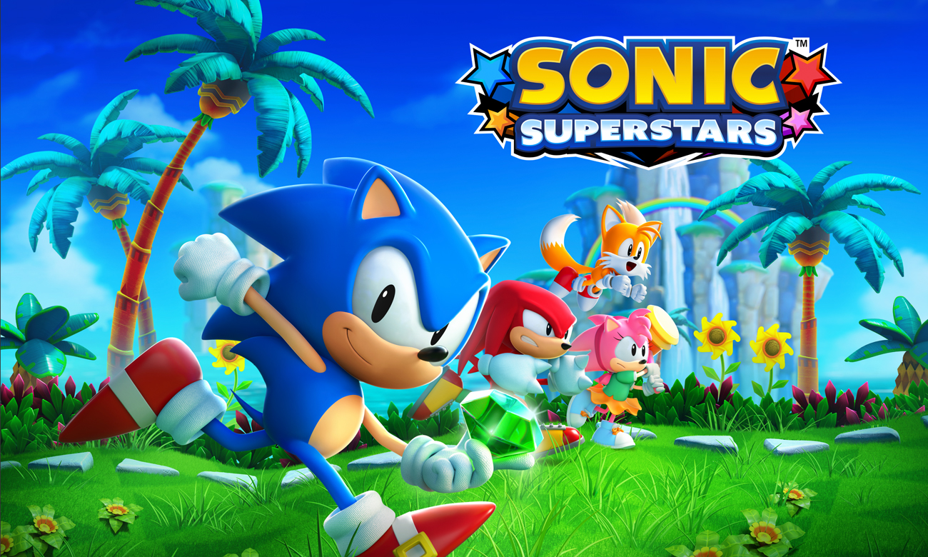 Grafika key art z gry Sonic Superstars