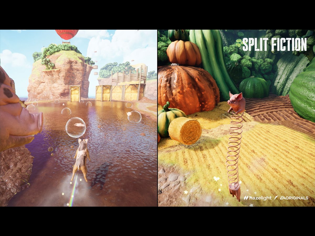 Zrzut ekranu screenshot z gry Split Fiction