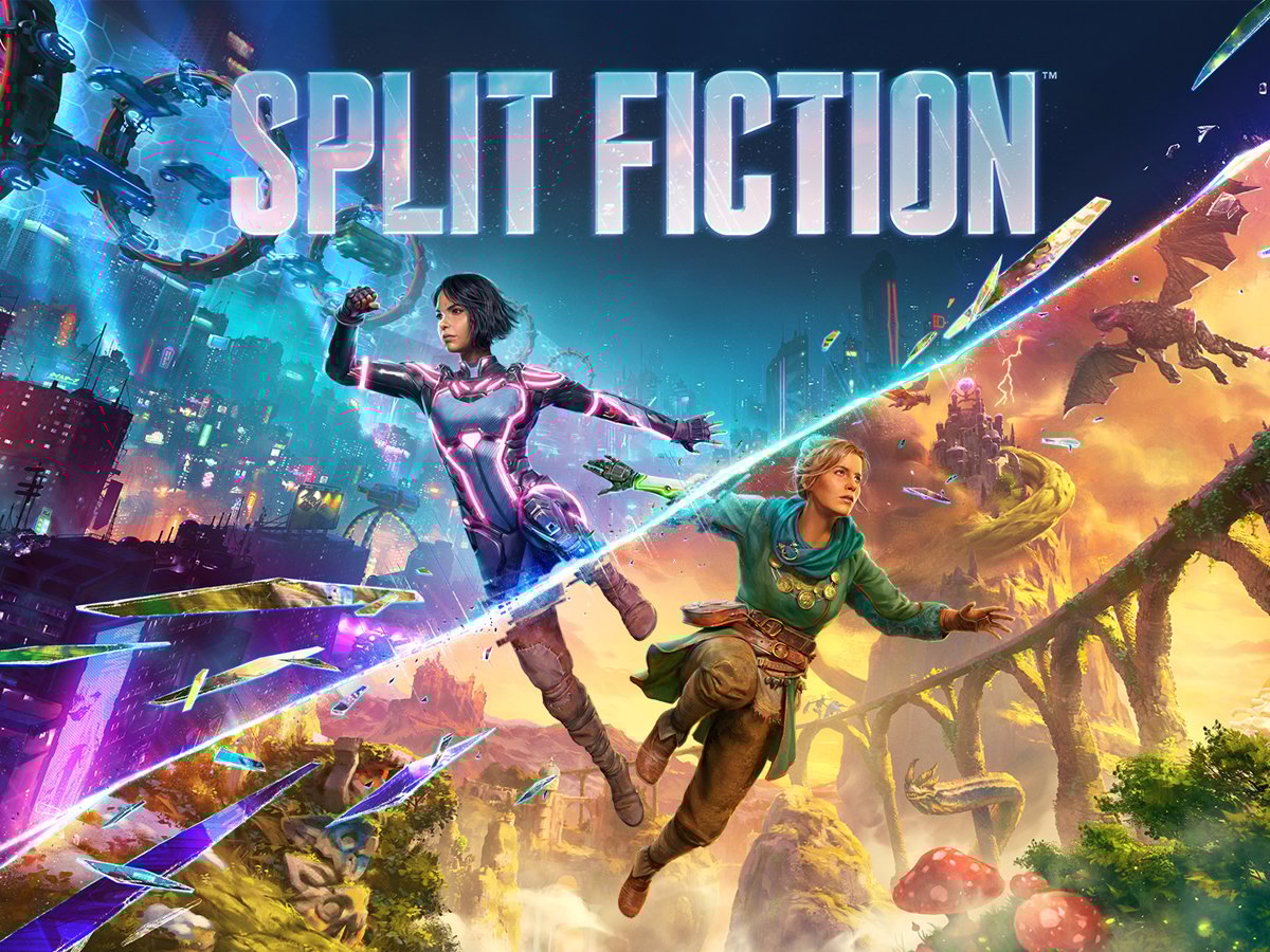 Grafika key art z gry Split Fiction