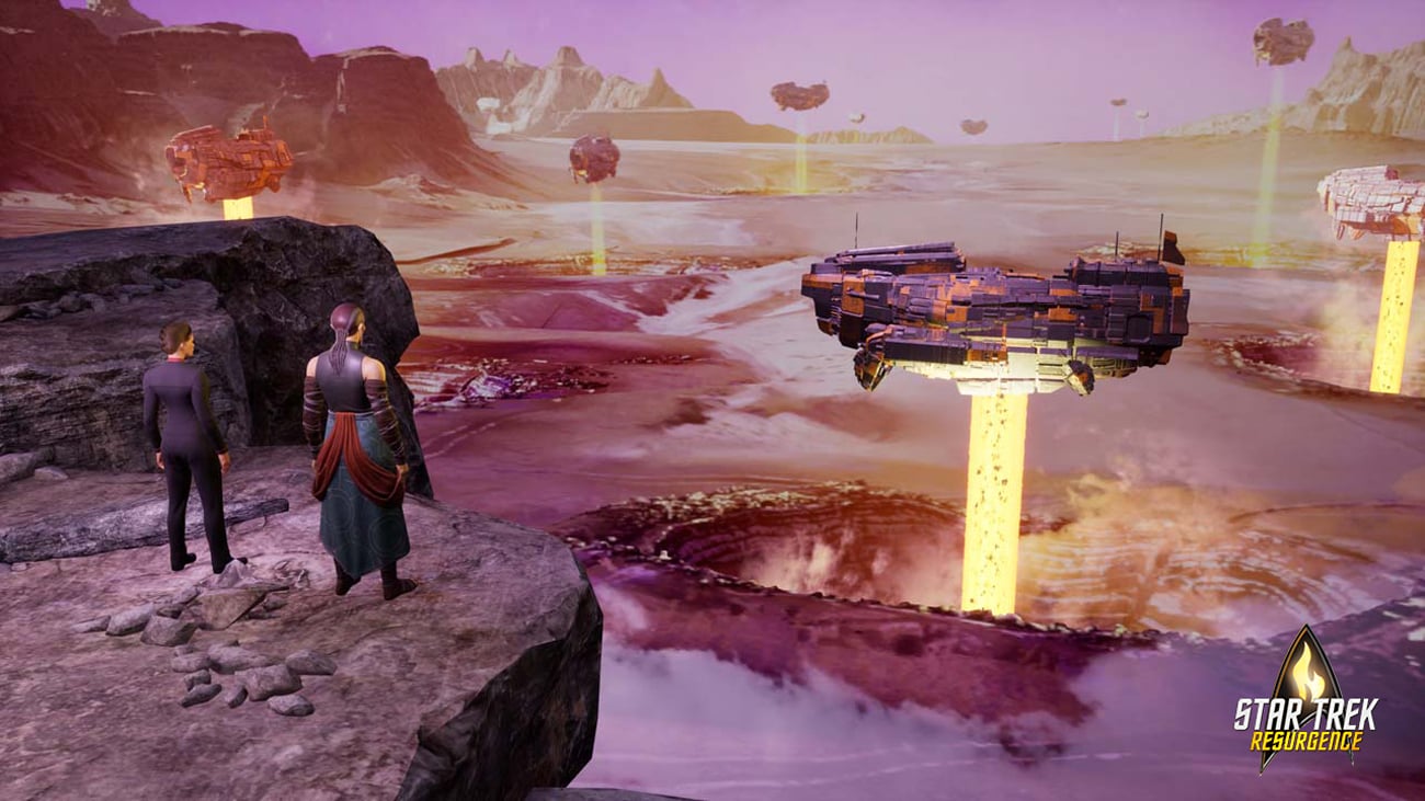 Zrzut ekranu screenshot z gry Star Trek: Resurgence