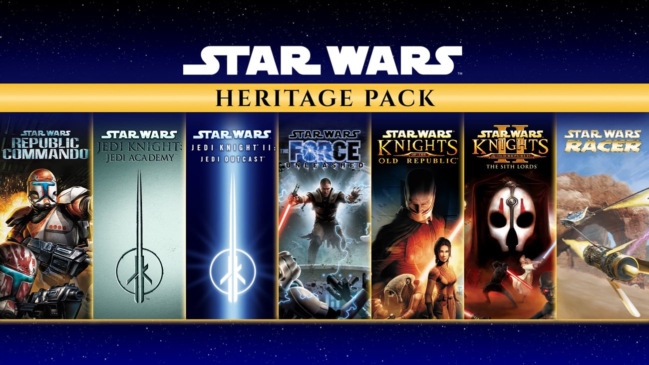 Zestaw gier Star Wars Heritage Pack na Nintendo Switch