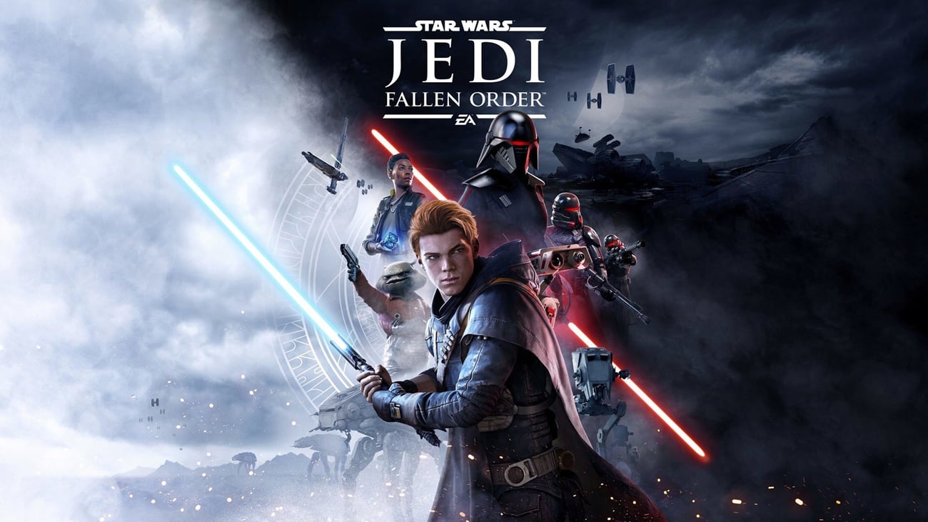 Grafika key art z gry Star Wars Jedi: Upadły Zakon