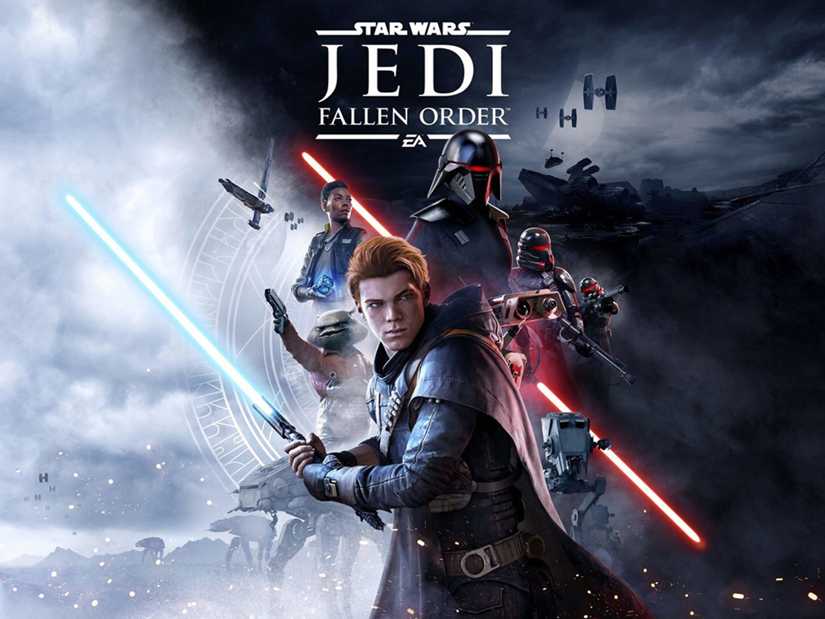 Grafika key art z gry Star Wars Jedi: Upadły Zakon